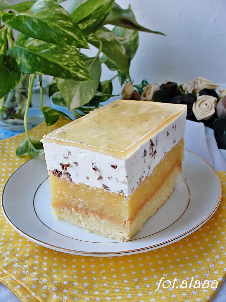 Ciasto jabłecznik stracciatella