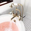 Łazienkowa bateria w stylu retro