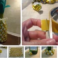 Ananas z cukierków