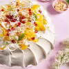 Beza Pavlova z kokosowym kremem i mango
