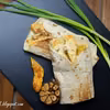 Tortilla z kapustą kiszoną i łososiem