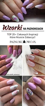 Paznokcie z Modnymi Wzorkami – TOP 20+ Ciekawych Inspiracji Które Musicie Zobaczyć!