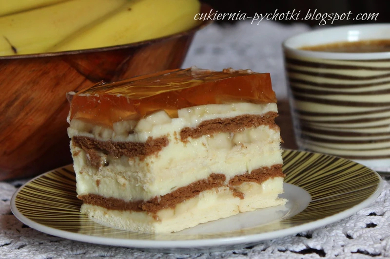 Bananowiec bez pieczenia
