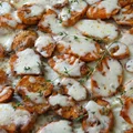 Pieczone bataty z mozzarellą