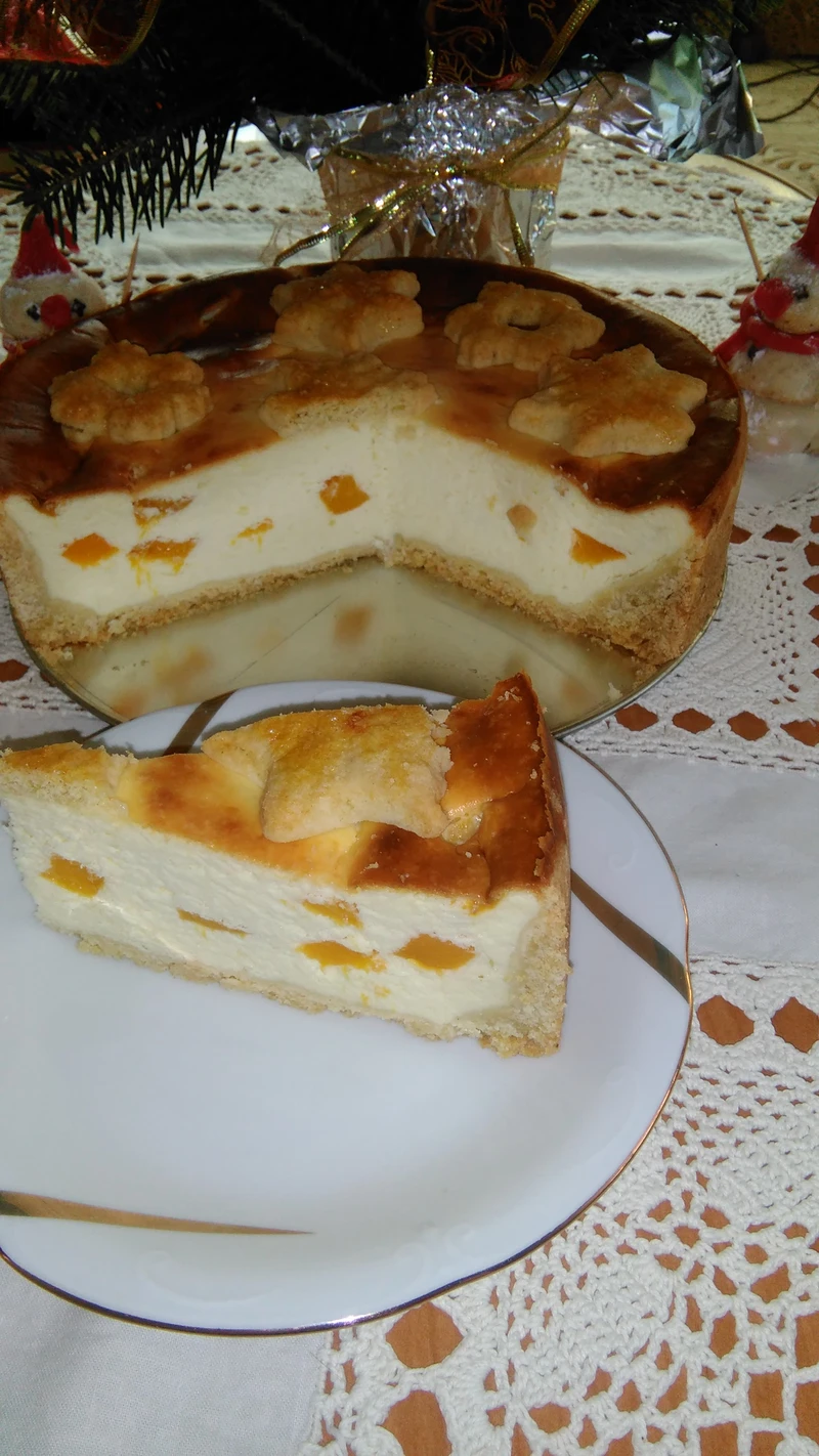 Sernik z brzoskiwniami
