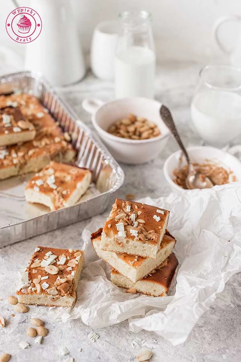 Orzechowe blondie na wynos
