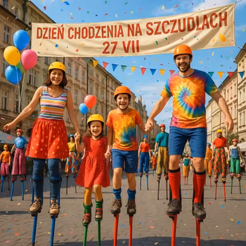 Dzień Chodzenia na Szczudłach – jak 27 lipca wznieść się 50 cm wyżej niż wszyscy inni?