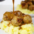Pieczone klopsiki szwedzkie (3 składniki)