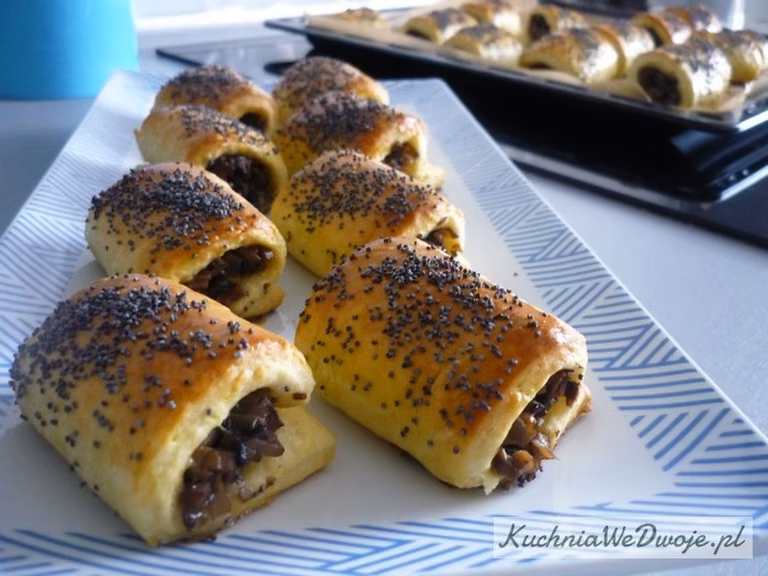 Paszteciki z pieczarkami