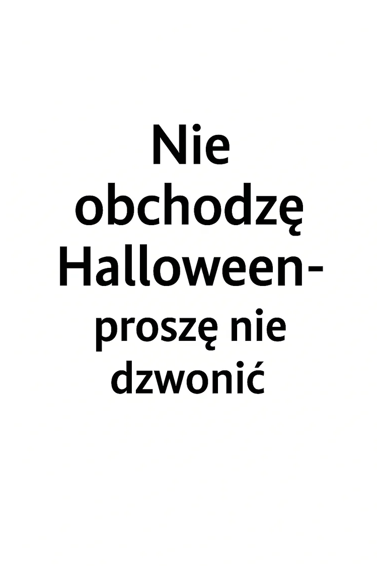 Zdjęcie Nie obchodzisz Halloween? Masz do tego pełne prawo. Ale możesz zrobić jedną, prostą rzecz… #1