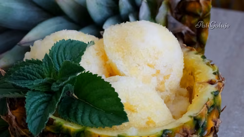 Sorbet ananasowy