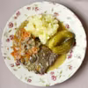 Bitki wołowe z sosem