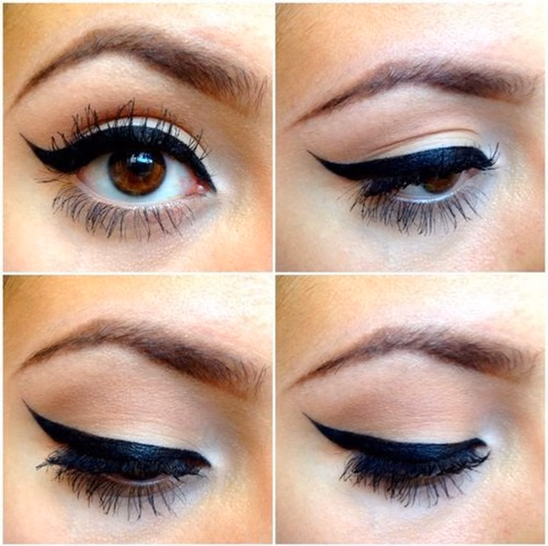 Ładny makeup