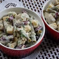 Sałatka z marynowanymi pieczarkami