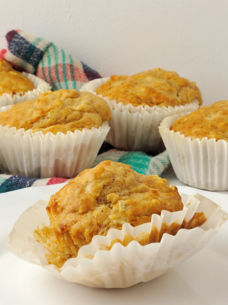Jabłkowo-Miodowe Muffinki