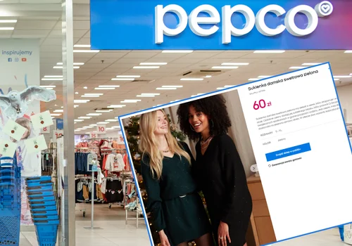 Ta sweterkowa sukienka z Pepco za 60 zł zrobi efekt wow na Święta! Modny dekolt, zero skrępowanych ruchów i błysk, ale bez tandety