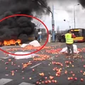 PILNE - PŁONĄ OPONY w Warszawie, są pierwsze zatrzymania!