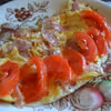 Omlet z serem i szynką