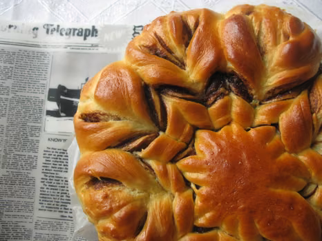 Drożdżowa gwiazda, czyli makowiec inaczej