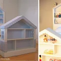 Łóżko + domek dla lalek :) idealne połączenie