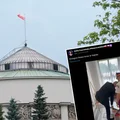 Szokujące sceny w Sejmie! Grzegorz Braun zerwał i podeptał plakaty wystawy!
