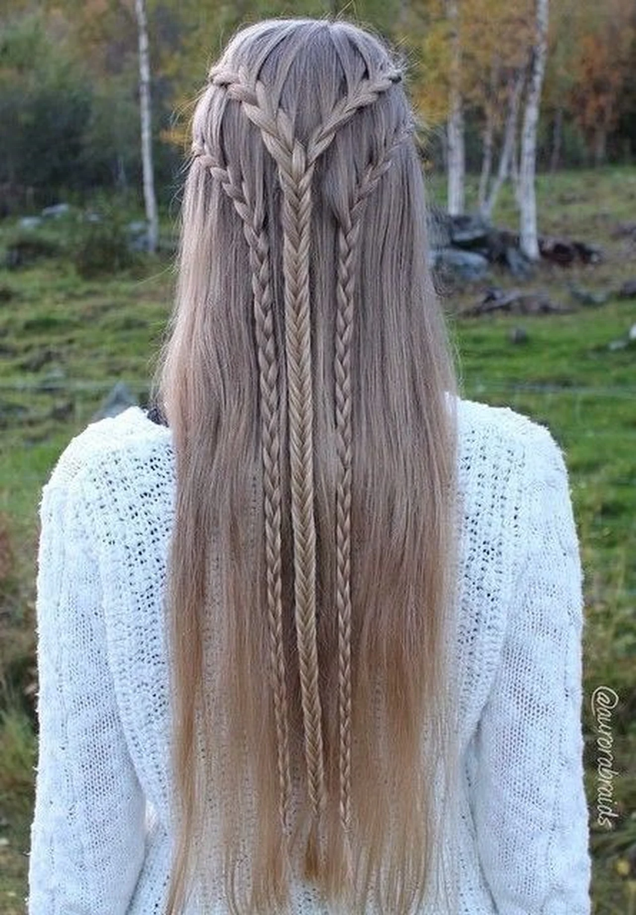 Piękne długie włosy