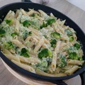 Makaron Penne w sosie brokułowym