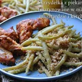 Pyszne skrzydełka z piekarnika marynowane w majonezie, musztardzie i ketchupie.