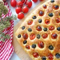 Włoska focaccia z Apulii - Focaccia Pugliese