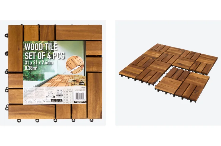 Zdjęcie Te drewniane płytki z Action za 29 zł bosko odmienią balkon lub taras! Bez bałaganu, kleju i fachowców, a efekt zachwyca #2