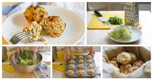 Warzywne babeczki. Pyszne