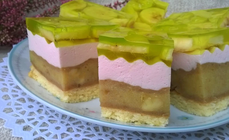 bananowiec z pianką