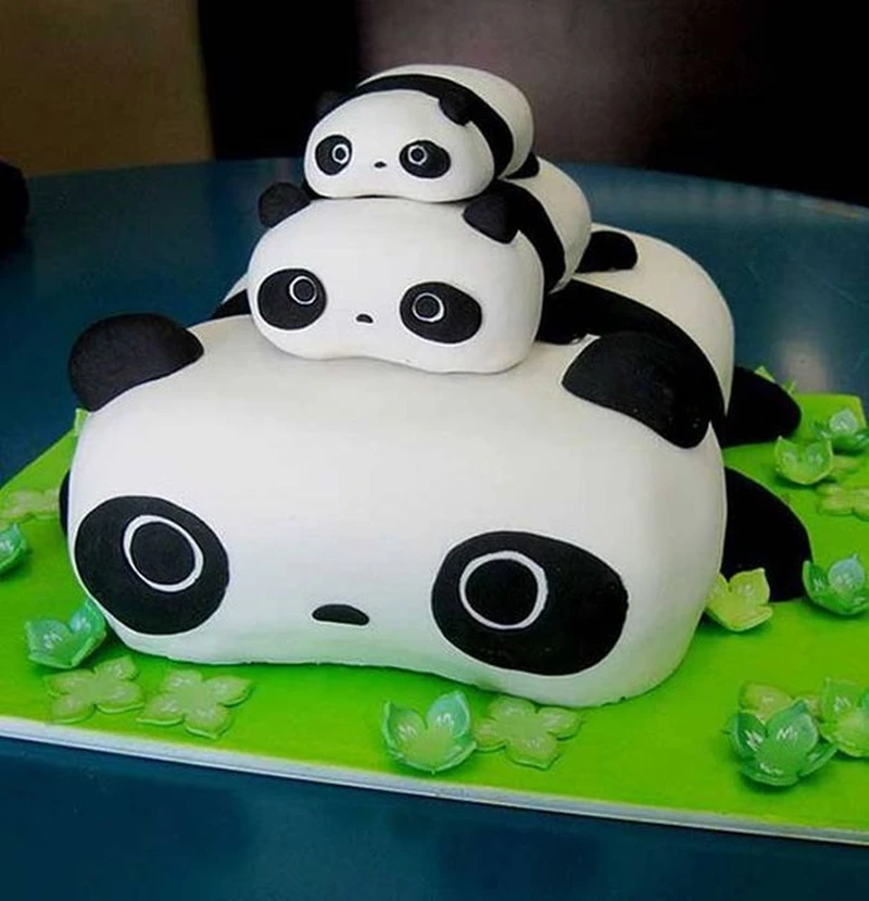 Tort z pandą