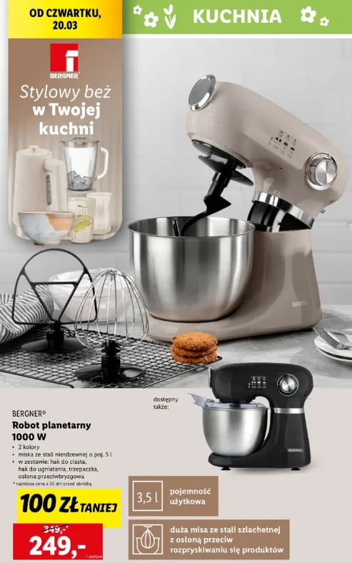 Zdjęcie Sprzęty kuchenne teraz w Lidlu o 100 zł taniej! To super oferta na Wielkanocne pichcenie #1