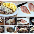 Piersi kurczaka z serem i pieczarkami