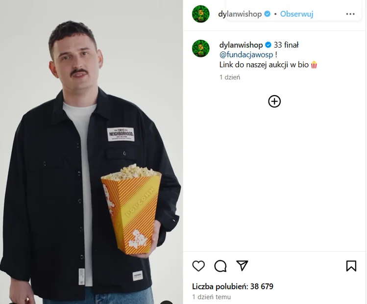 Zdjęcie Zaskakująca aukcja Dawida Podsiadło! Oto, co artysta oferuje w licytacji dla WOŚP #1