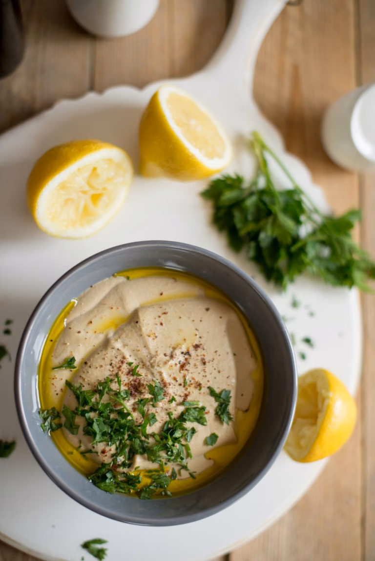HUMMUS CZYLI PASTA Z CIECIERZYCY