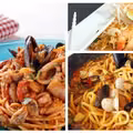 Spaghetti z owocami morza
