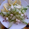 Ogórkowa przystawka z serem feta