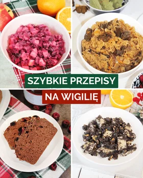 Szybkie dania na Wigilię - 8 przepisów