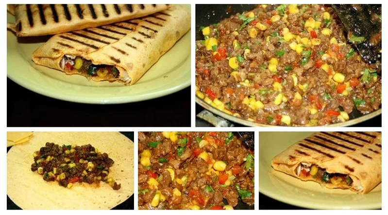 Pyszne meksykańskie buritos