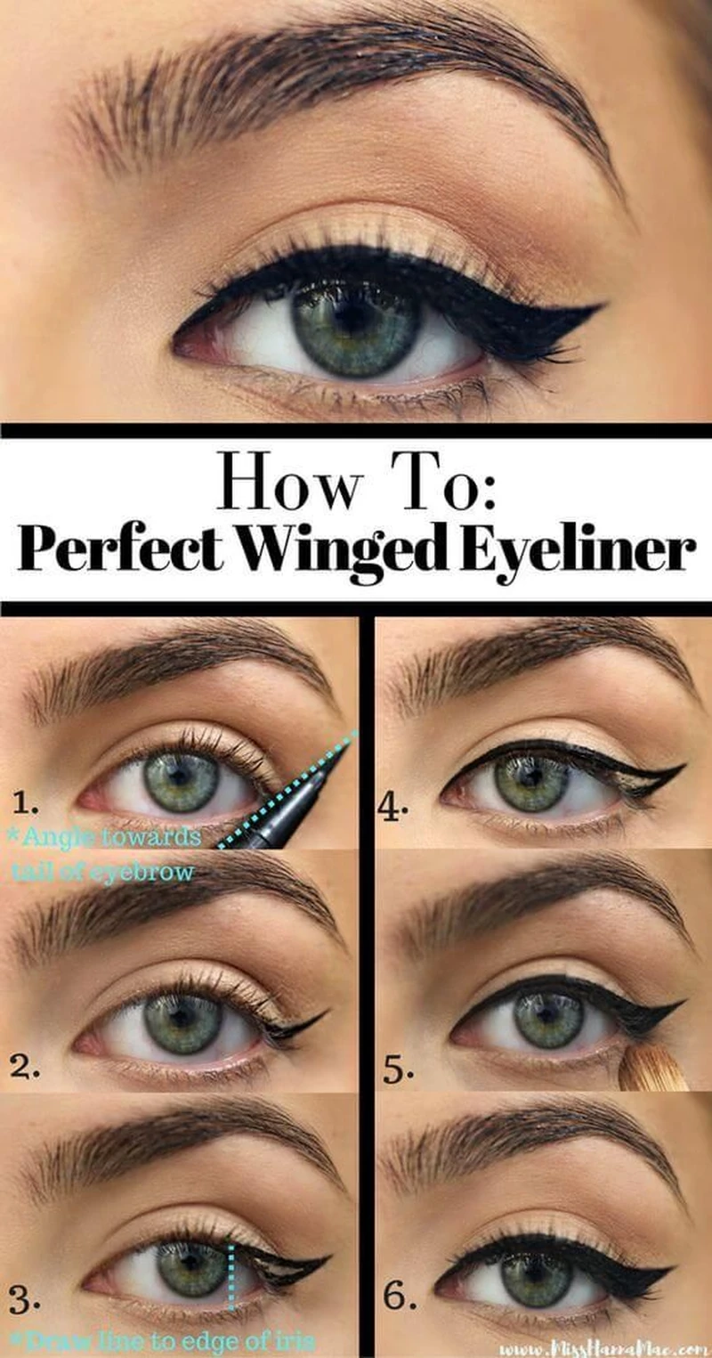 Mocna kreska eyelinerem