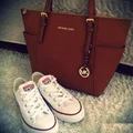 Cudne Converse i torebka