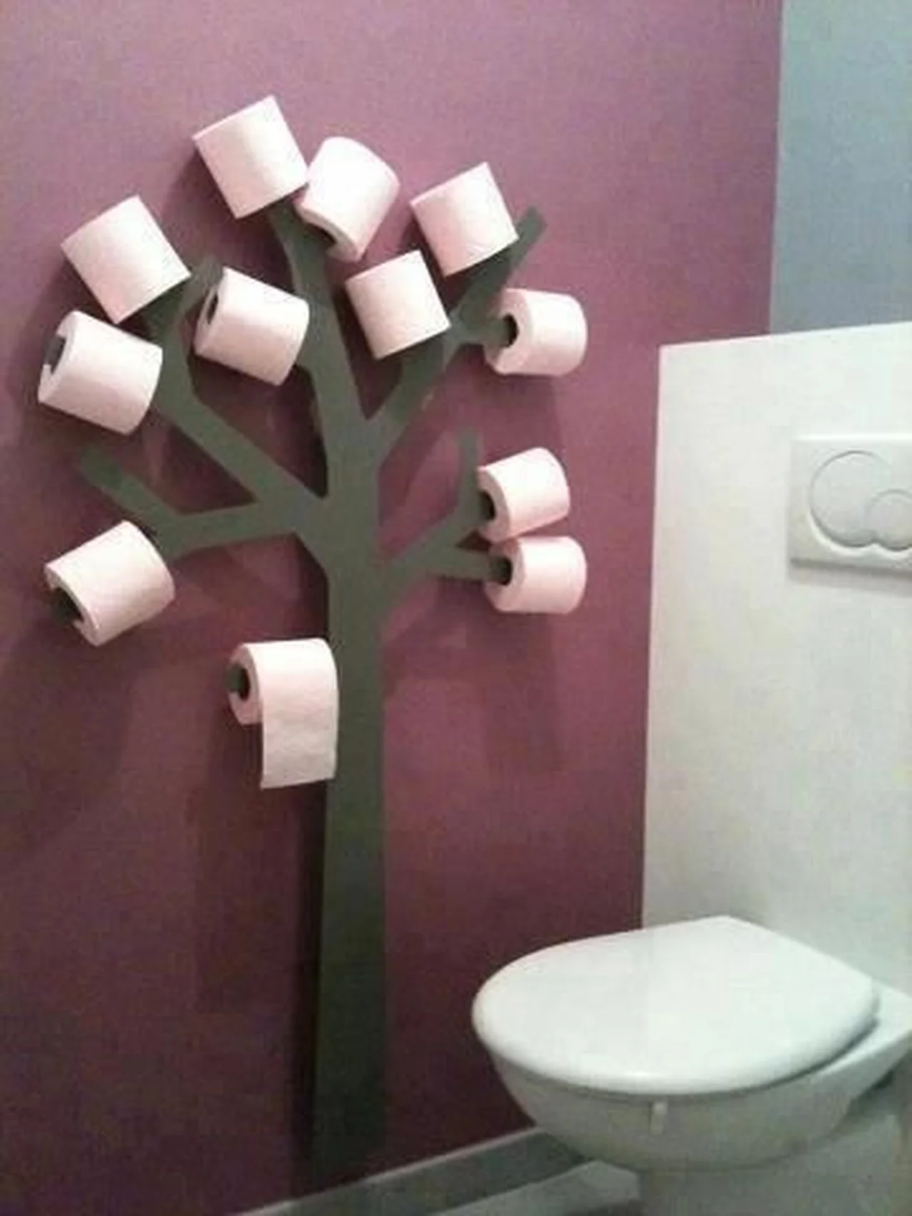 Drzewko w łazience