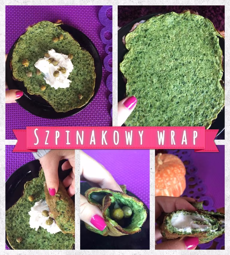 SZPINAKOWY WRAP bez GLUTENU