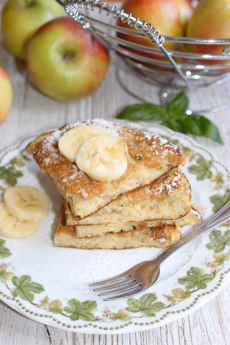 Fit omlet bananowy