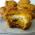 Muffinki dyniowe z serowym nadzieniem