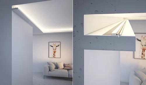 Jak oświetlić wąski pokój?