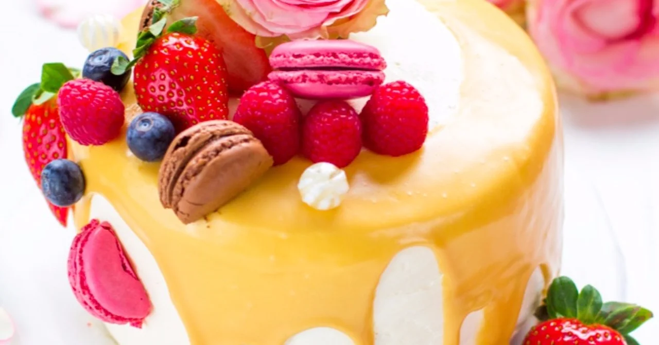 Tort urodzinowy z kremem maślanym