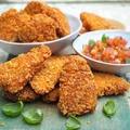 Nuggetsy panierowane w nachosach. Przepis krok po kroku.